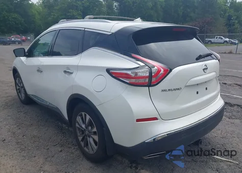 2015 Nissan Murano Sl from USA, damaged, VIN 5N1AZ2MH3FN263905